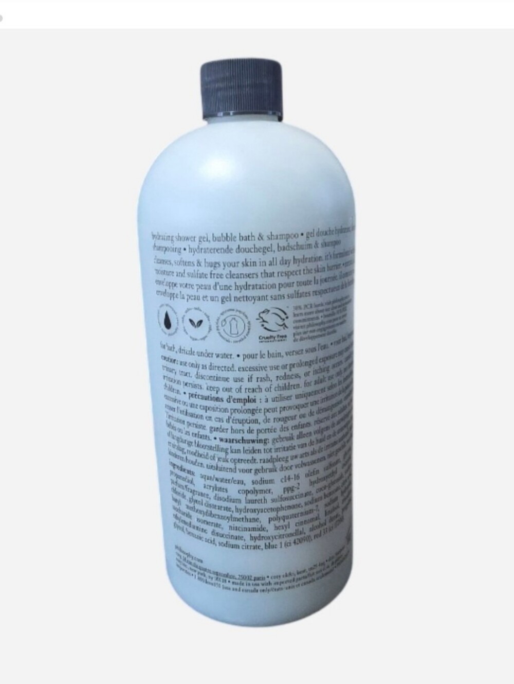 Philosophy Baby Grace Hydrating Shower Gel - Pale Blue - Picture 2 of 3